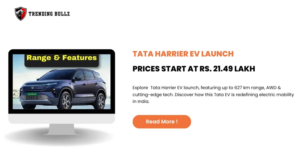 Tata Harrier EV Launch